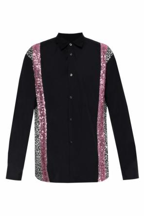 Koszula wykończona cekinami, zdjęcie 1 Koszula wykończona cekinami od Comme des Garcons Homme Plus
